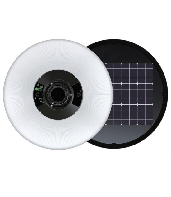 Farola LED Solar 120W SMD2835 Color Seleccionable Sensor PIR + Control Remoto IP65