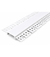 Perfil Aluminio Flexible para empotrar en Yeso o Pladur