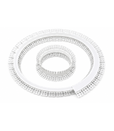 Perfil Aluminio Flexible para empotrar en Yeso o Pladur