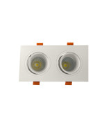 Foco Downlight Empotrable LED 30W Direccionable Blanco CRI+92 UGR13