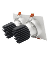 Foco Downlight Empotrable LED 30W Direccionable Blanco CRI+92 UGR13