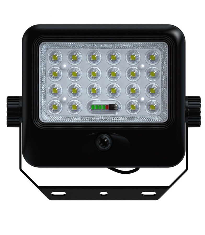Foco Proyector LED Solar 40W 1200Lm 3CCT Sensor PIR + Control Remoto IP65