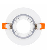 Aro Circular BLANCO orientable para GU10