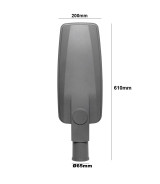 Farola LED 100W BRIDGELUX Chip 160lm/W- 5 Años de garantía