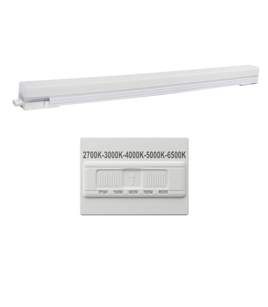 Regleta Lineal LED 120cm 36W 5CCT Interconectable 140 lm/W IP44