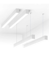 Lámpara lineal Colgante o Superficie LED 20W Interconexión lineal Color Seleccionable 60cm Blanco