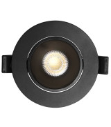 Empotrable LED 7W Circular Negro 4CCT UGR13