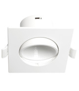 Empotrable LED 7W Cuadrado  Blanco 4CCT UGR13