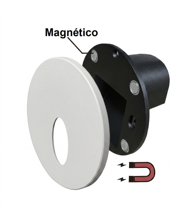 Baliza Empotrable LED 3W 3CCT IP65 60° Circular para Interior y Exterior