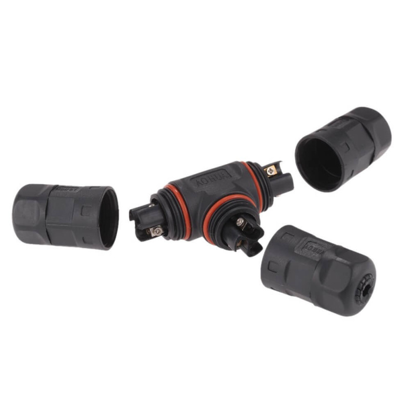 Conector de cables en  T IP68