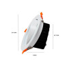 Downlight LED orientable 25W 120º 3 Años de garantía