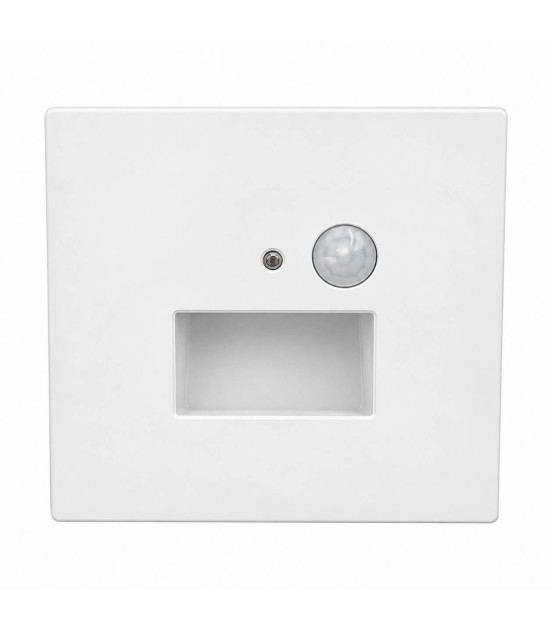 Baliza Empotrable LED 1,5W 3CCT Interconectables y con sensor PIR