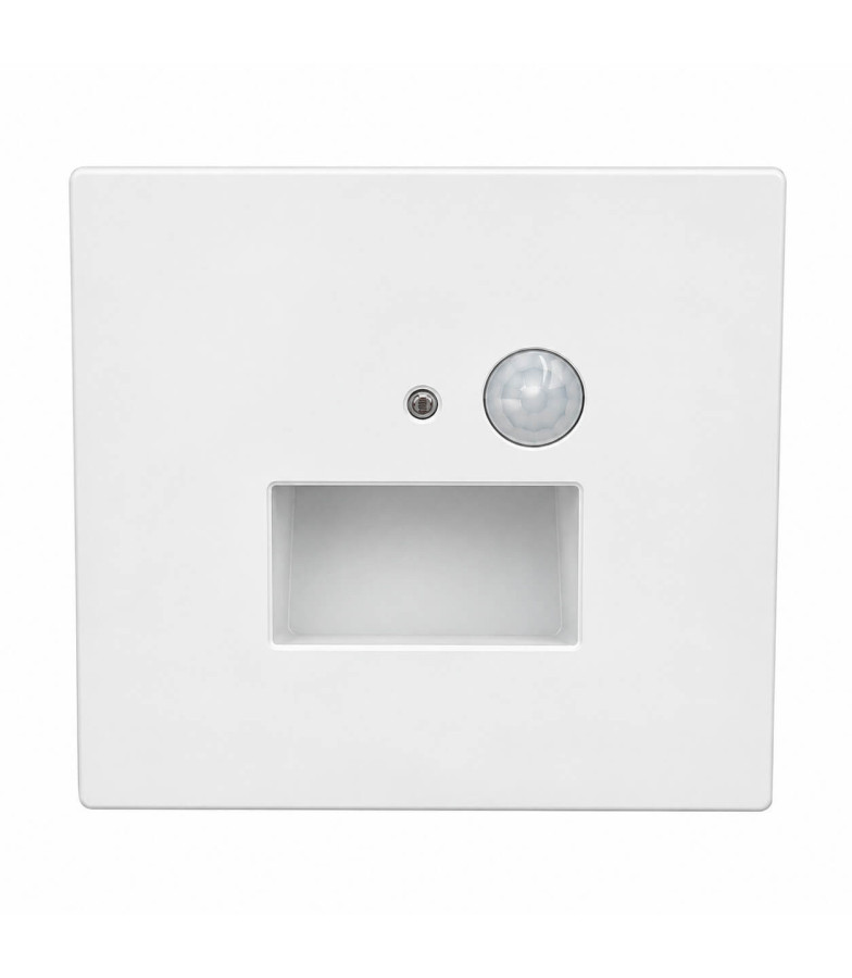 Baliza Empotrable LED 1,5W 3CCT Interconectables y con sensor PIR