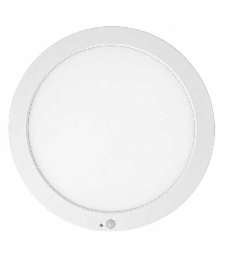 Plafón o Downlight LED Circular 18W Color Seleccionable Sensor PIR