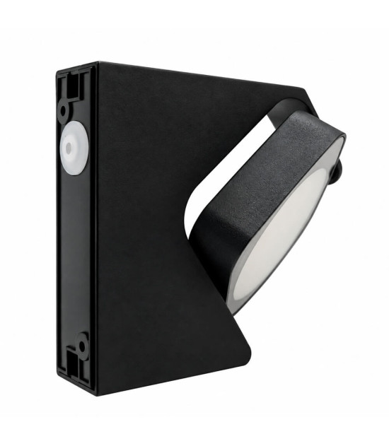 Aplique de Pared LED Orientable  12W Cuadrado 3CCT  IP65 Chip OSRAM