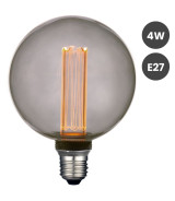 Bombilla LED Cristal Ahumado 4W G125 E27