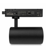 Foco LED Carril Monofásico Especial Panadería y Carnicería 40W-28W CRI+92 Bridgelux No Flicker Negro