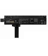 Foco LED Carril Monofásico Especial Panadería y Carnicería 40W-28W CRI+92 Bridgelux No Flicker Negro