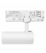 Foco LED Carril Trifásico Especial Panadería o Carnicería 40W-30W CRI+92 Bridgelux No Flicker Blanco
