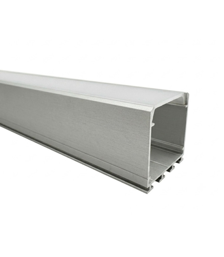 Perfil de Aluminio LED de Superficie 2 metros