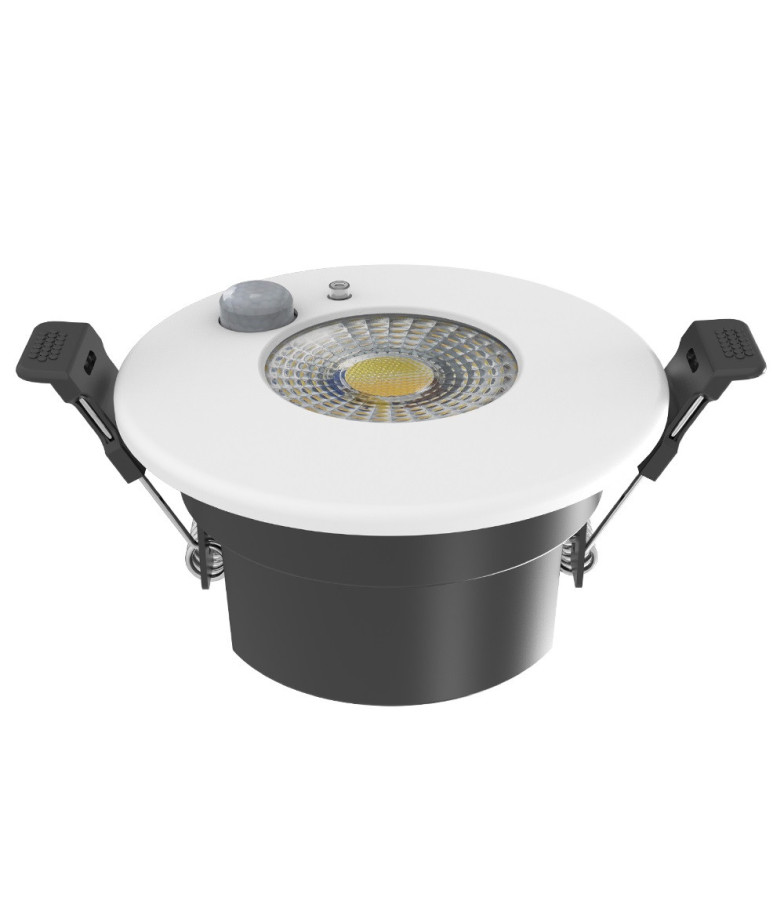 Empotrable LED 7W IP65 Color seleccionable y Sensor de movimiento PIR - Standard EN1363-1