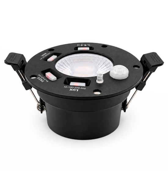 Empotrable LED 7W IP65 Color seleccionable y Sensor de movimiento PIR - Standard EN1363-1