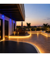 Tira LED COB 24V 12W/m 480 LED/m FLIP CHIP CRI90 IP65 Rollo 30 metros