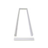 Kit de superficie Panel 120x30 blanco. Iluminación Led Profesional