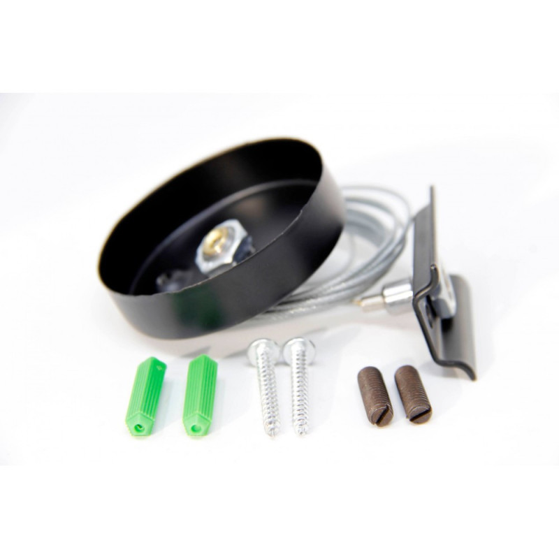 Kit colgante para foco led de carril monofasico -  Ledytec