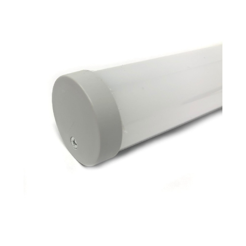 Perfil de Aluminio Diseño Tubo 2 Metros