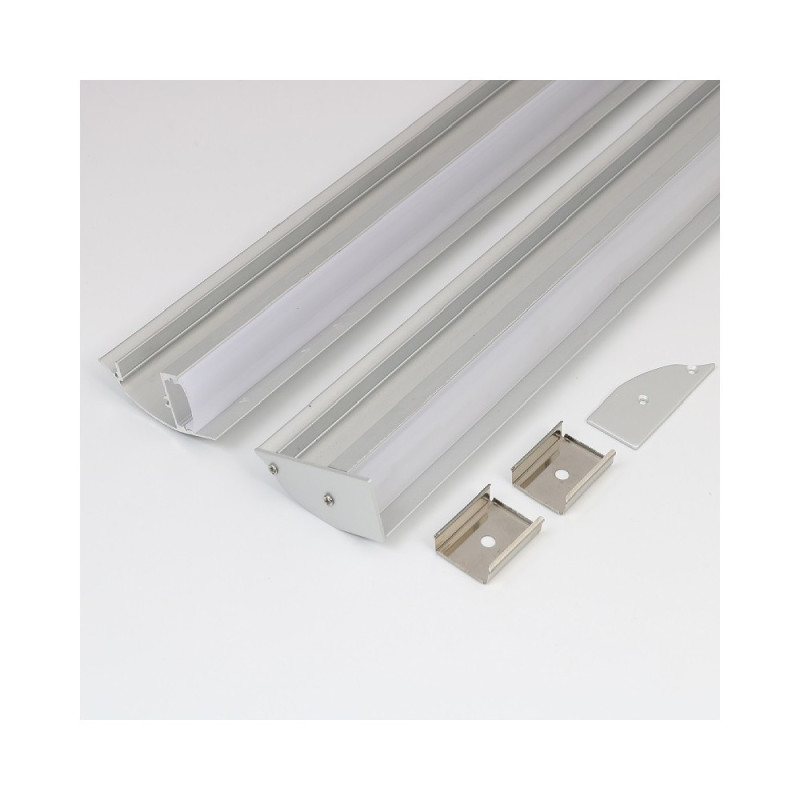 Perfil de Aluminio Modelo CORNISA- 2 Metros