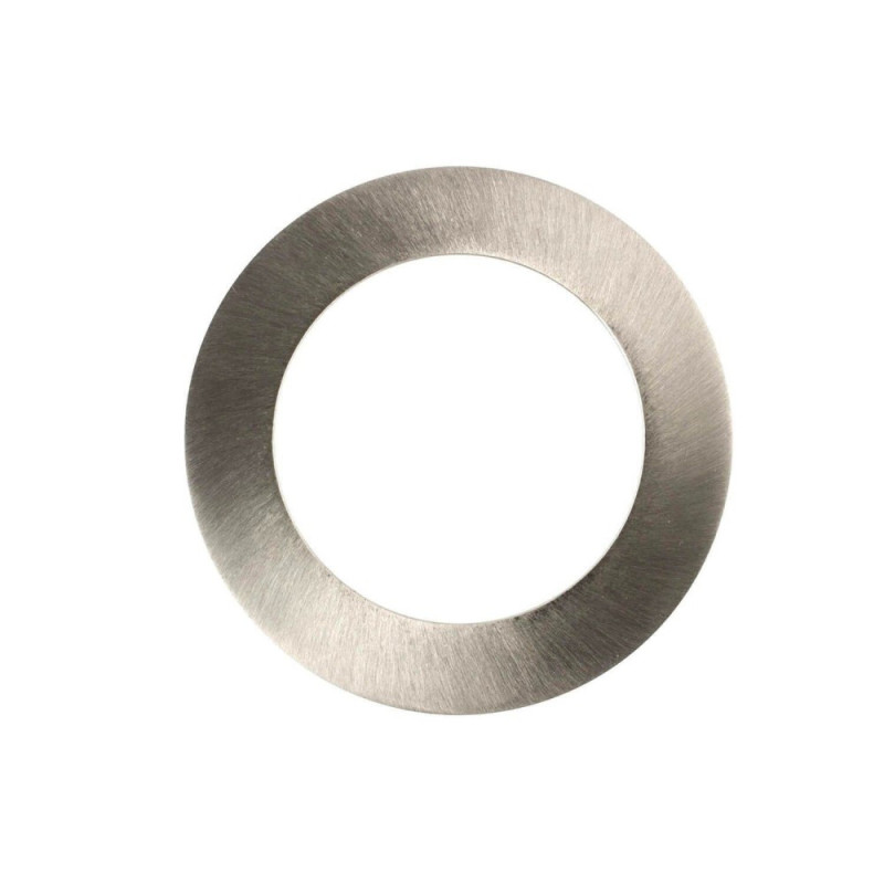Placa LED Circular 8W Acero Inox