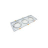 Marco BLANCO triple orientable para AR111