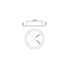Downlight LED Circular 10W 120º