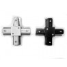 Conector tipo X  para Carril Monofásico REFORZADO