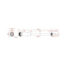Módulo LED 50W Chip Bridgelux 180Lm/W 136ºx78º 5 años de Garantia