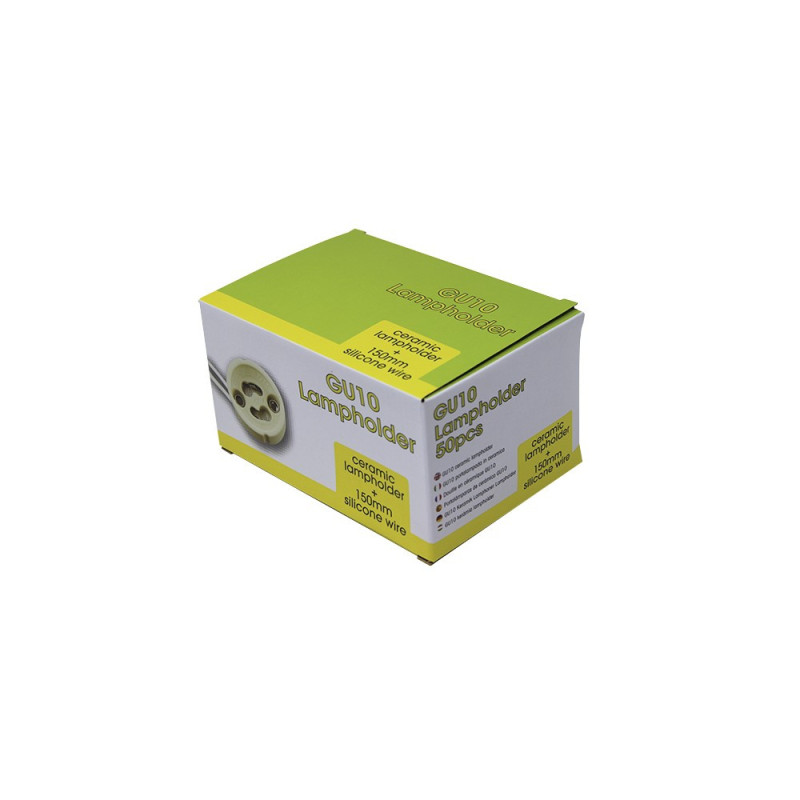 CAJA 100 Casquillos Adaptador  GU10