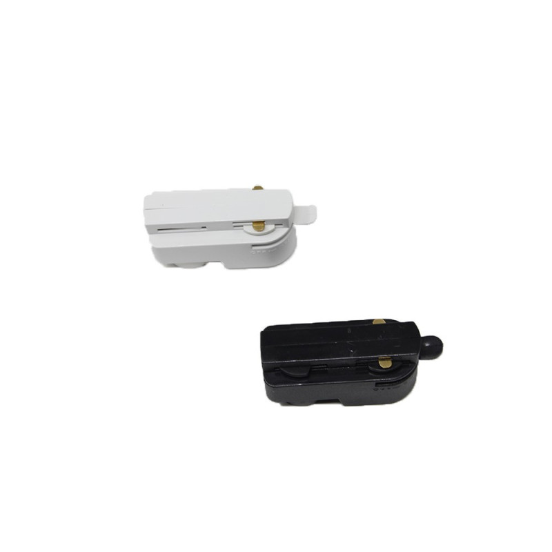 Conector adaptador carril monofásico