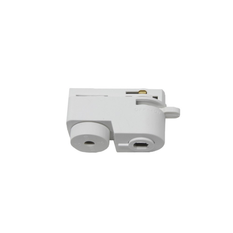 Conector adaptador carril monofásico