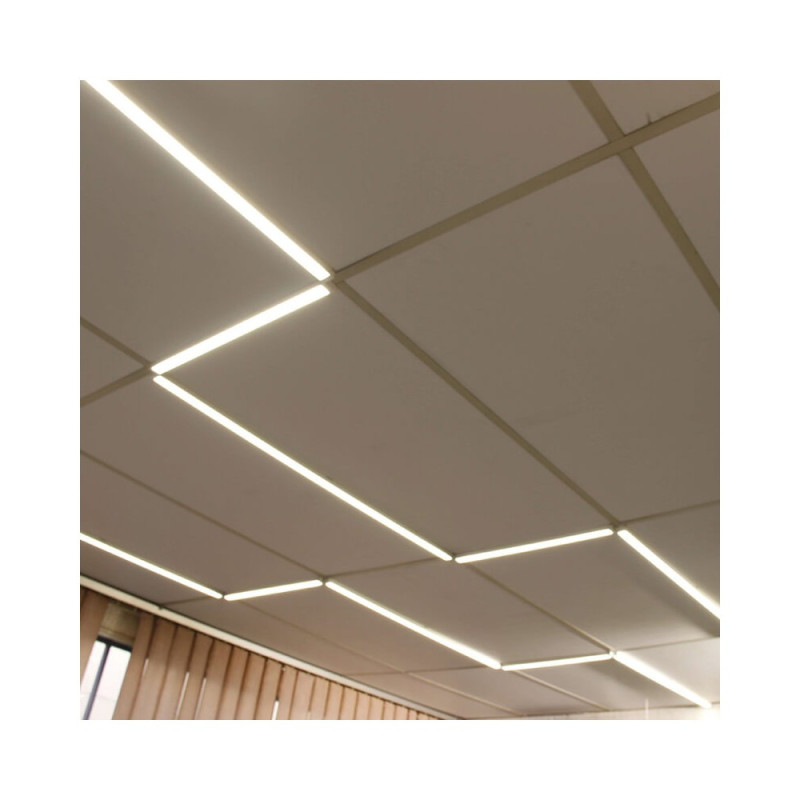 Barra LED 28W Lineal para Techo técnico. Especialistas Iluminación Led