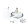 Kit colgante para foco de carril TRIFASICO