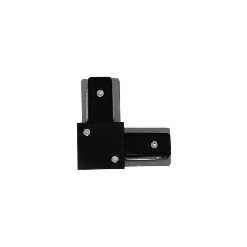 Conector tipo L  para Carril Monofásico REFORZADO