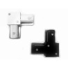 Conector tipo L  para Carril Monofásico REFORZADO