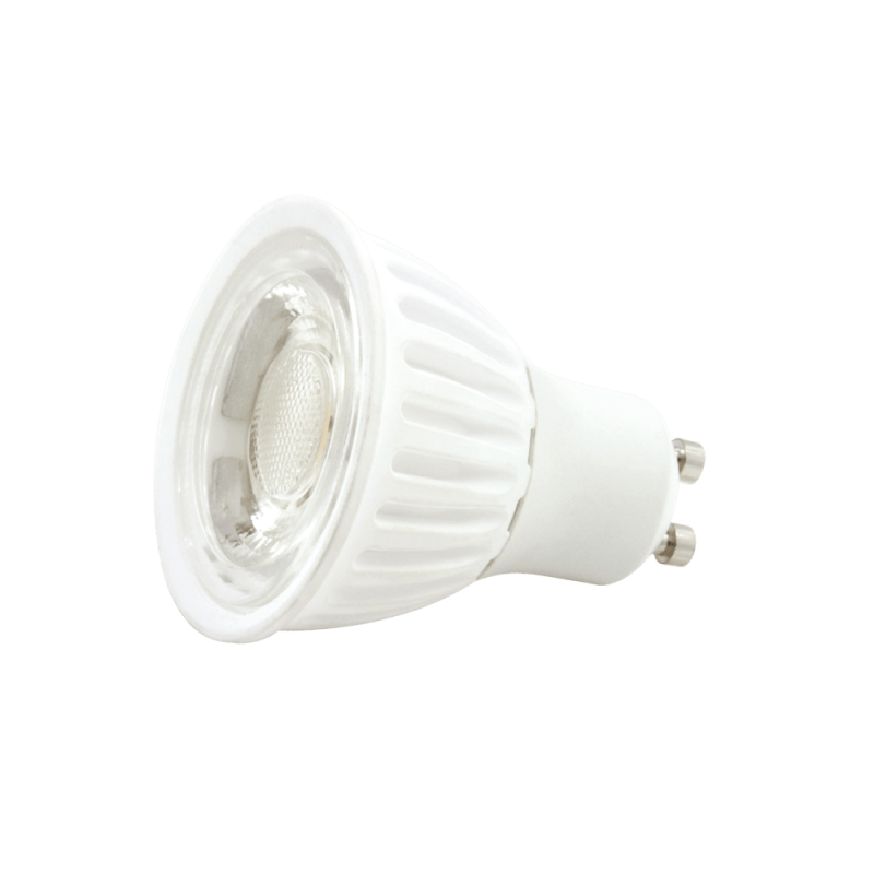 Dicroica LED COB 9W 24º Cerámica  GU10- 5 Años Garantia