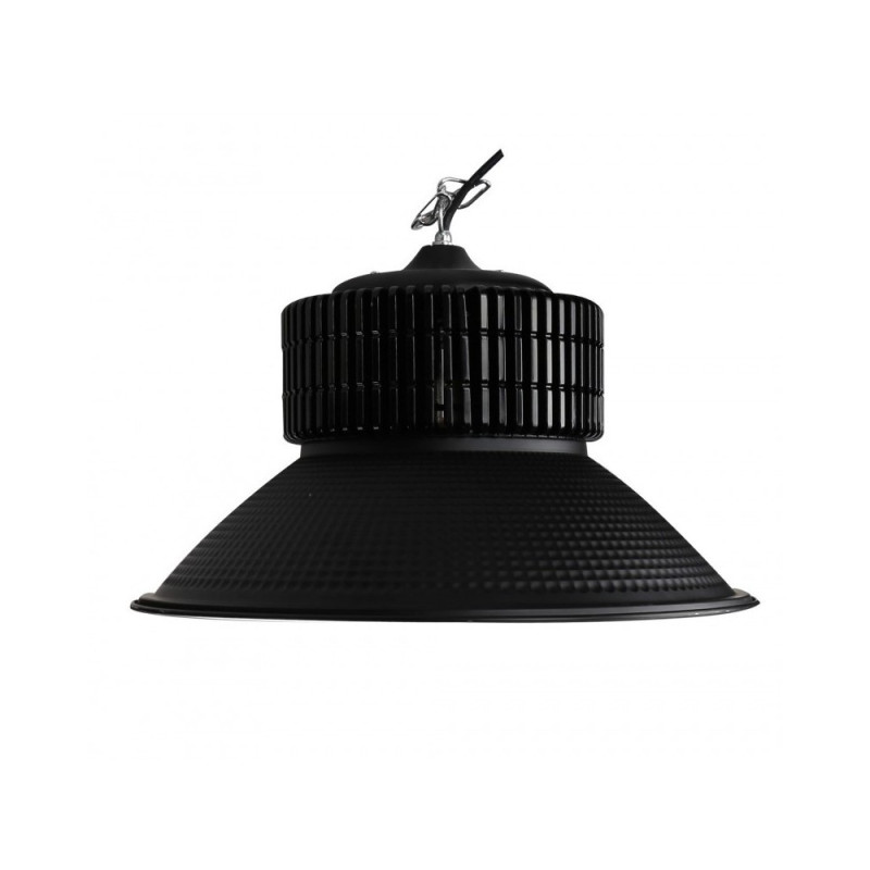 Campana industrial LED Negra 150W Chip OSRAM.3 años de garantia