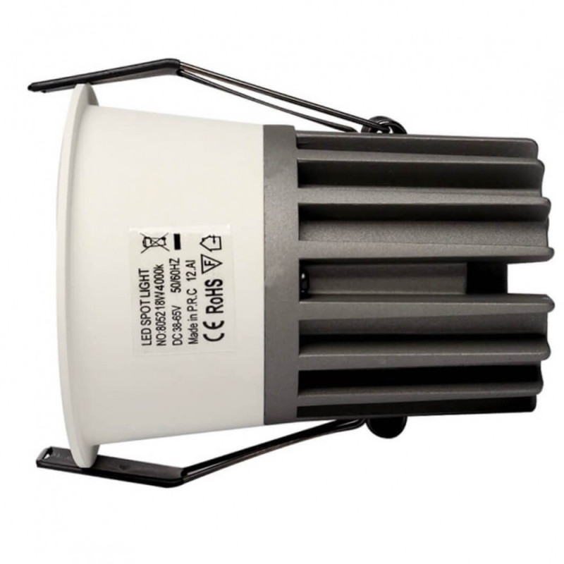 Empotrable LED 5W Bridgelux  38° UGR11 130Lm/W. 3 años garantia
