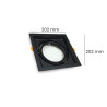 Marco NEGRO orientable para AR111