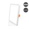 Placa LED Slim Cuadrada Downlight 20W AJUSTABLE