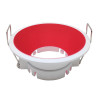 Aro circular Rojo para dicroica LED GU10 MR16