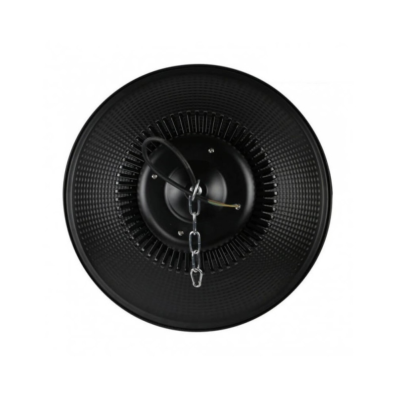 Campana industrial LED Negra 150W Chip OSRAM.3 años de garantia